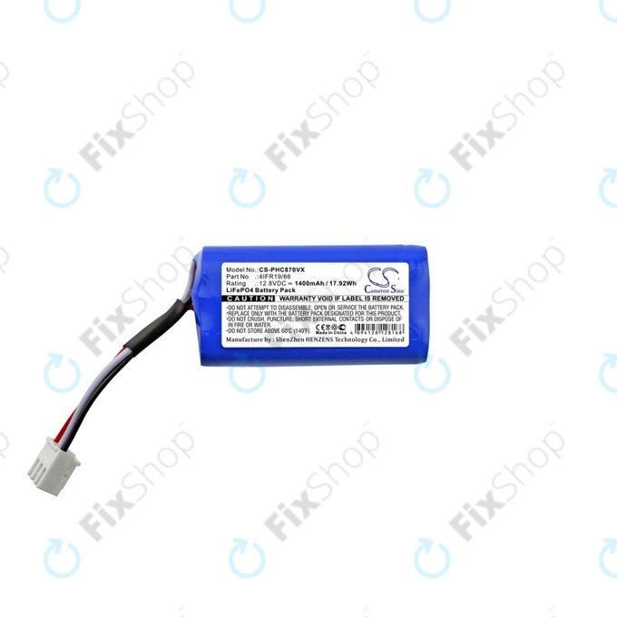 Severin Chill RB7022, RB7025, RB-7025, RB7720 - Baterie 4404048 LiFePO4 12.8V 1400mAh HQ