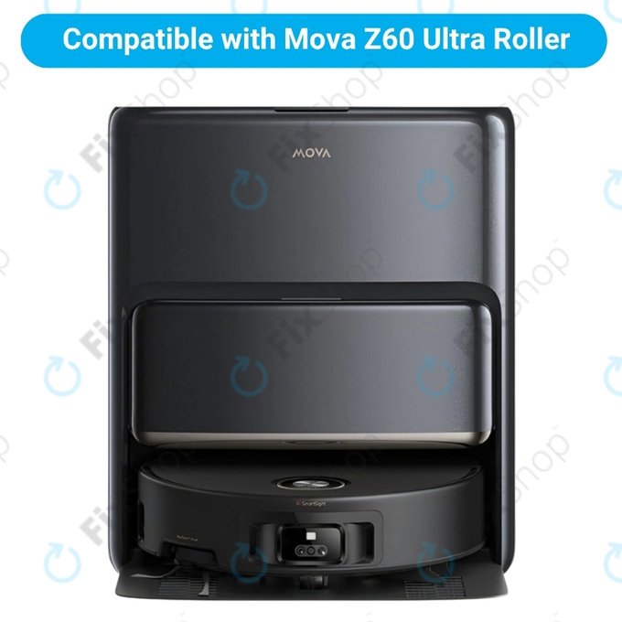 Sada náhradních dílů pro Mova Z60 Ultra Roller (1 pár hlavních kartáčů, 2x Filtr, 2x Boční kartáč, 2x Mopovací útěrka, 2x Sáček na prach)