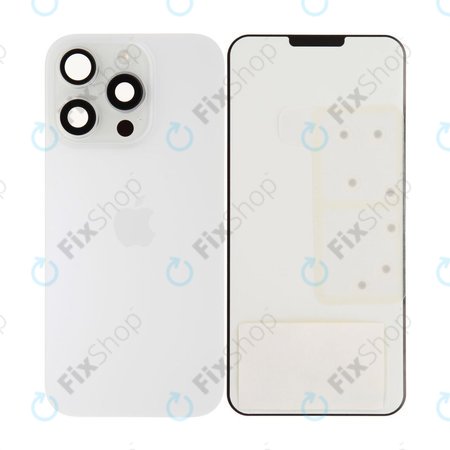 Sklo Zadního Housingu pro iPhone 16 Pro | White Titanium | 661-42723 | Genuine Apple