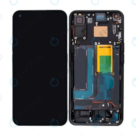Nothing Phone (1) - LCD Displej + Dotykové Sklo + Rám (Black) OLED