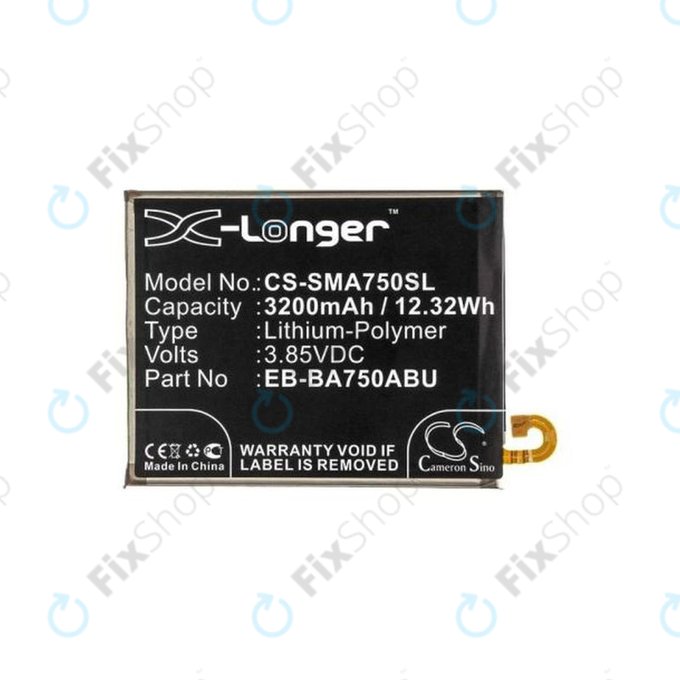Samsung Galaxy A10 A105F, A7 A750F (2018) - Baterie EB-BA750ABE 3200mAh HQ