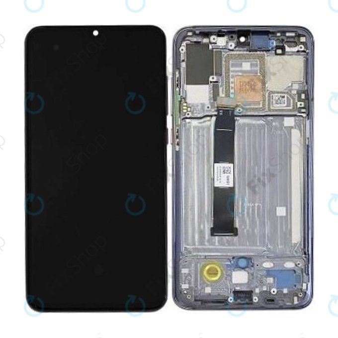 Xiaomi Mi 9 Pro 5G - LCD Displej + Dotykové Sklo + Rám (Titanium Black) - 5600030F1X00 Genuine Service Pack