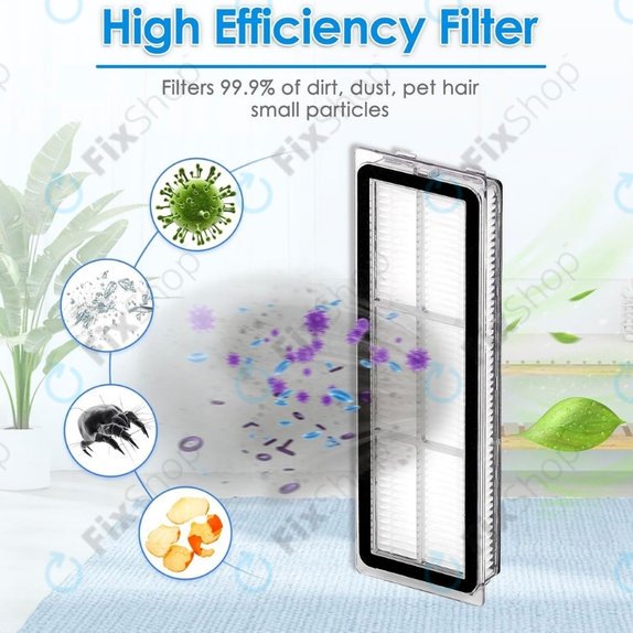 HEPA filtr, 2 ks pro Xiaomi Dreame L10s Pro Gen2, D10s Plus Gen2, L10s Ultra