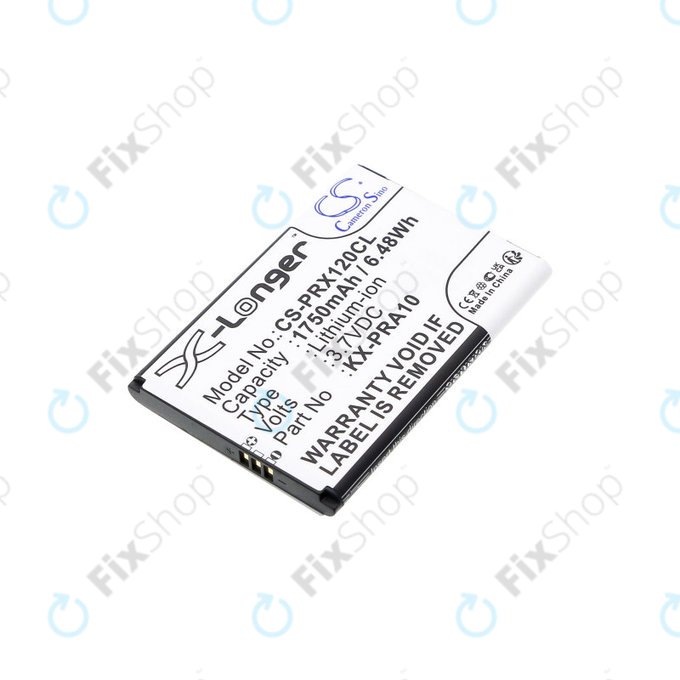 Baterie pro Panasonic KX-PRX110, 120, 150, 1750mAh, Li-Ion, 3.7V, KX-PRA10, HQ