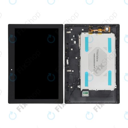 Lenovo TAB 2 A10-70 - LCD Displej + Dotykové Sklo + Rám (Black) TFT