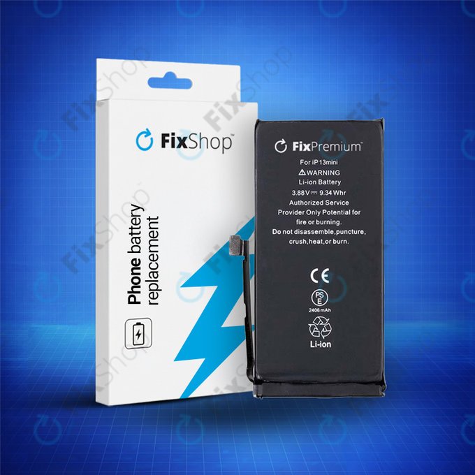 Baterie pro iPhone 13 Mini, 2406mAh, DIAGNOSTIC