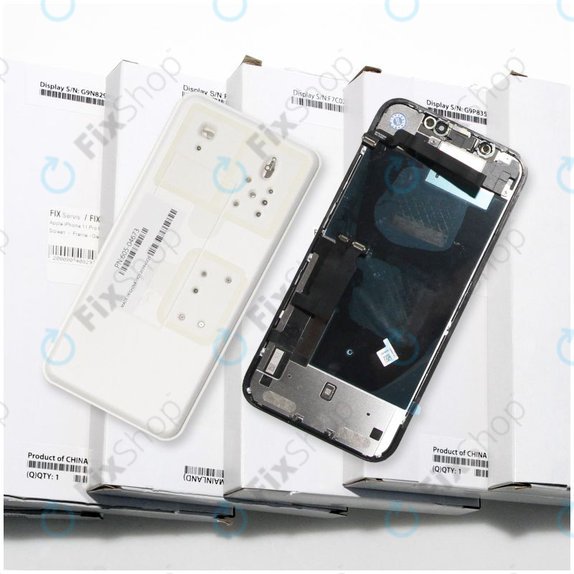 Apple iPhone 11 Pro Max - LCD Displej + Dotykové Sklo + Rám - 661-14099 Genuine Service Pack