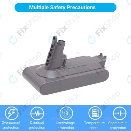 Dyson V10 - Baterie 969352-02, SV12, 206340 Li-Ion 25.2V 2500mAh