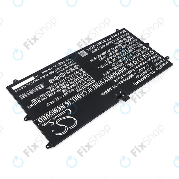 Baterie pro Lenovo Yoga 4S, 900S, 6900mAh, Li-Pol, 7.4V, L15M4P20, HQ