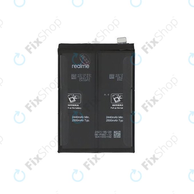 Realme GT 2 Pro 5G RMX3301 RMX3300, GT Neo 2 5G RMX3370 - Baterie BLP887 5000mAh - 4908703 Genuine Service Pack