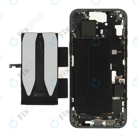 Střední Rám s Baterií pro iPhone 15 Plus | Black | ZD076-00674 | Genuine Apple