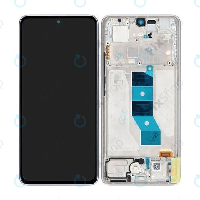 Xiaomi Redmi Note 14 5G 24094RAD4G - LCD Displej + Dotykové Sklo + Rám (Lavender Purple) - 56001900O1700 Genuine Service Pack