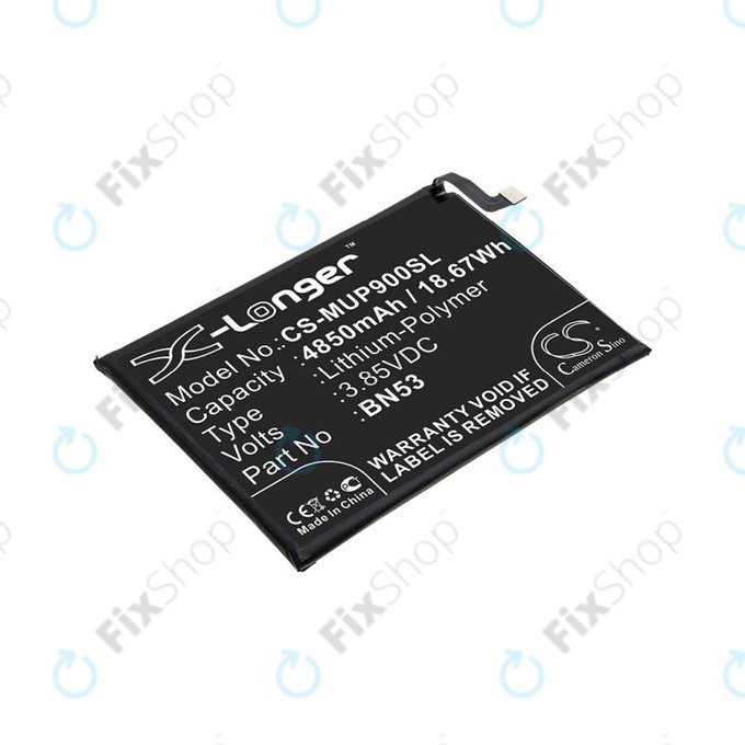 Xiaomi Redmi Note 9 Pro - Baterie BN53 4850mAh HQ