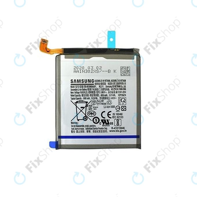 Samsung Galaxy S20 Ultra G988F - Baterie EB-BG988ABY 5000mAh - GH82-22272A Genuine Service Pack