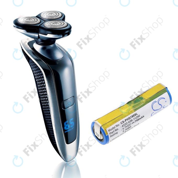 Baterie pro Philips 8895XL, 750mAh, Li-Ion, 3.7V, 036-11290, HQ