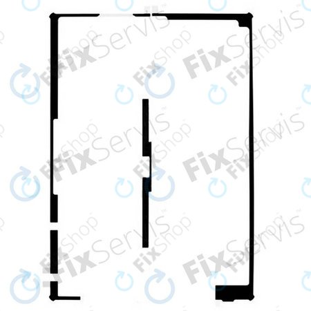 Apple iPad 3, iPad 4 - Dotykové Sklo (White)