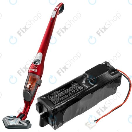 Rowenta Air Force Extreme RH-series, Tefal TY-series - Baterie RS-RH5273, MISRH5273-01 Li-Ion 18.5V 2600mAh HQ