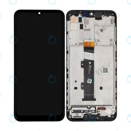 Motorola Moto G20 XT2128 - LCD Displej + Dotykové Sklo + Rám (Breeze Blue) - 5D68C18521 Genuine Service Pack