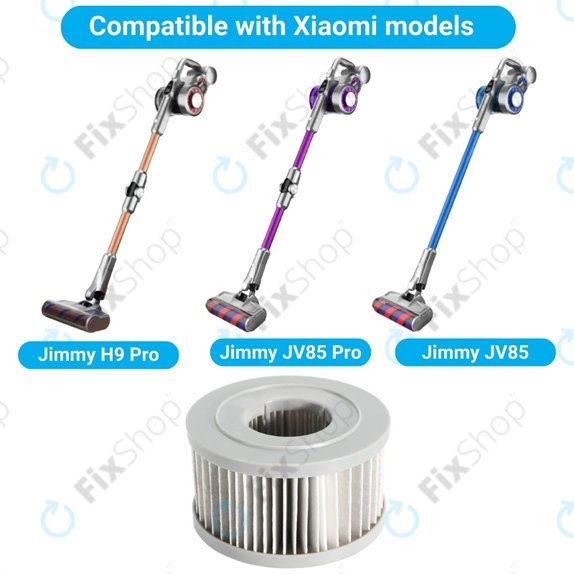 HEPA filtr, 2 ks pro Xiaomi Jimmy H9 Pro, JV85, JV85 Pro