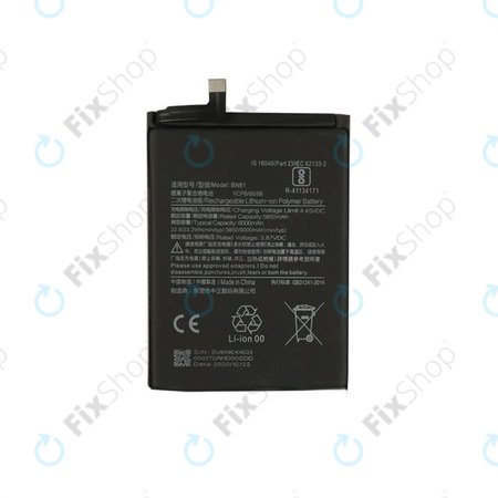 Xiaomi Poco X3, X3 NFC, X3 Pro - Baterie BN57, BN61 5160mAh
