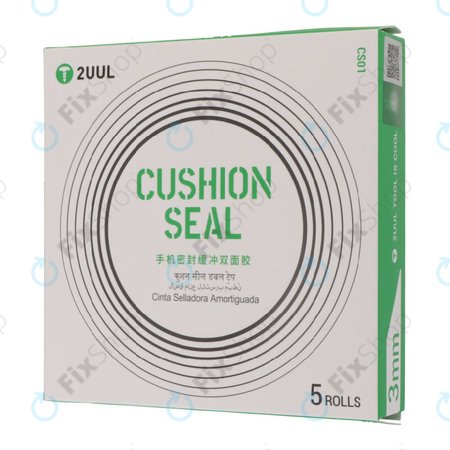 Pěnová těsnicí páska pro rám displeje a zadní sklo, 2UUL CS01, (5mm, 3ks)