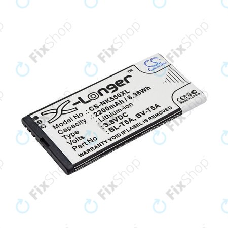Baterie pro Nokia Lumia 730, 2200mAh, Li-Ion, 3.8V, BL-T5A, HQ