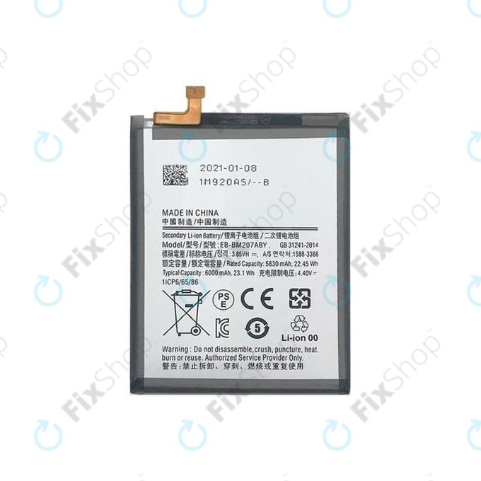 Samsung Galaxy M21 M215F, M30s M307F - Baterie EB-BM207ABY 6000mAh