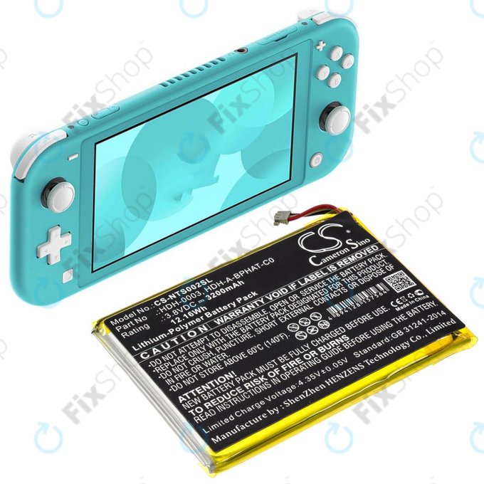Nintendo Switch Lite - Baterie HDH-003 3200mAh HQ