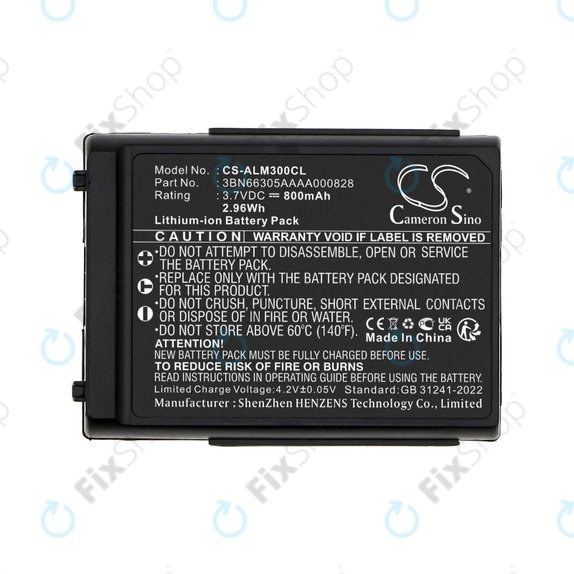 Baterie pro Alcatel Mobile 300, 400 Dect, Mobile Reflexes 300, 400, 800mAh, Li-Ion, 3.7V, 3BN66305AAAA000828, HQ