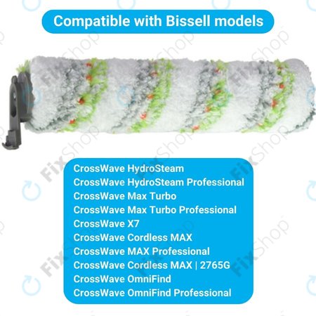 Bissell CrossWave - Hlavní Kartáč - Pet Brush 2788 (Mikrovlákno)