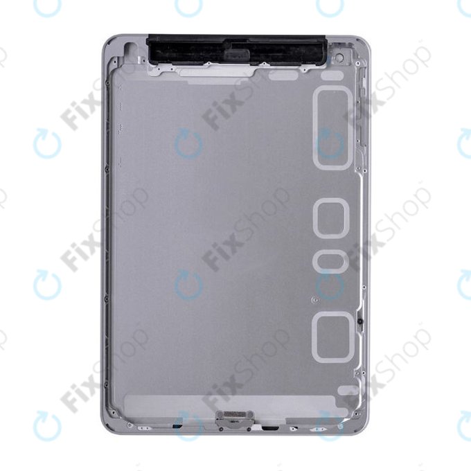 Apple iPad Mini 3 - Zadní Housing 4G Verze (Space Gray)