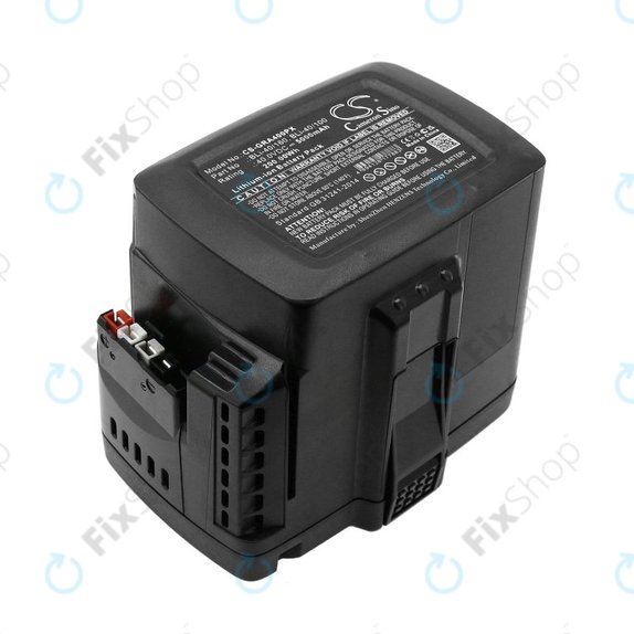 Baterie pro Gardena Powercut Li40/30, Powermax Li-40/41, 5000mAh, Li-Ion, 40V, BLi-40/160, BLi-40/100, HQ