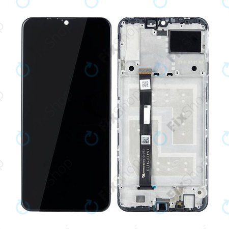 Lenovo K10 Note - LCD Displej + Dotykové Sklo + Rám (Black) TFT