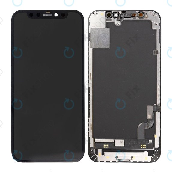 Displej In-Cell FHD pro iPhone 12 Mini, Dotykové sklo s rámem, FixPremium