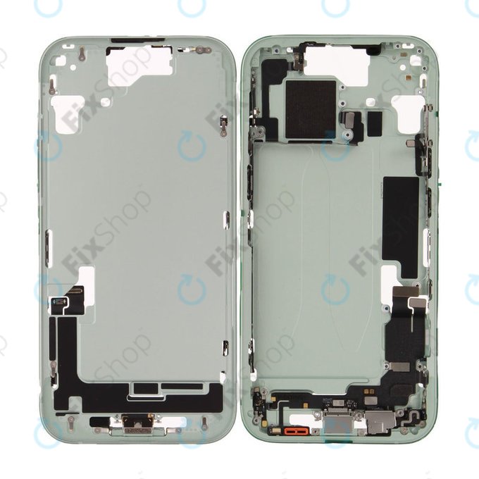 Střední Rám s Baterií pro iPhone 15 | Green | ZD076-00673 | Genuine Apple