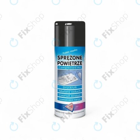 Stlačený vzduch ve spreji, nehořlavý, 400 ml
