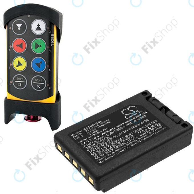 Baterie pro Tele Radio TG-TXMNL, 2400mAh, Li-Ion, 3.7V, D00004-02, HQ