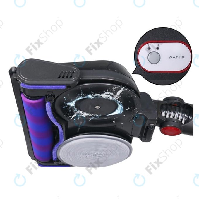 Dyson V-series - Elektrická Mopová Hlava (Mokré a Suché Čištění)