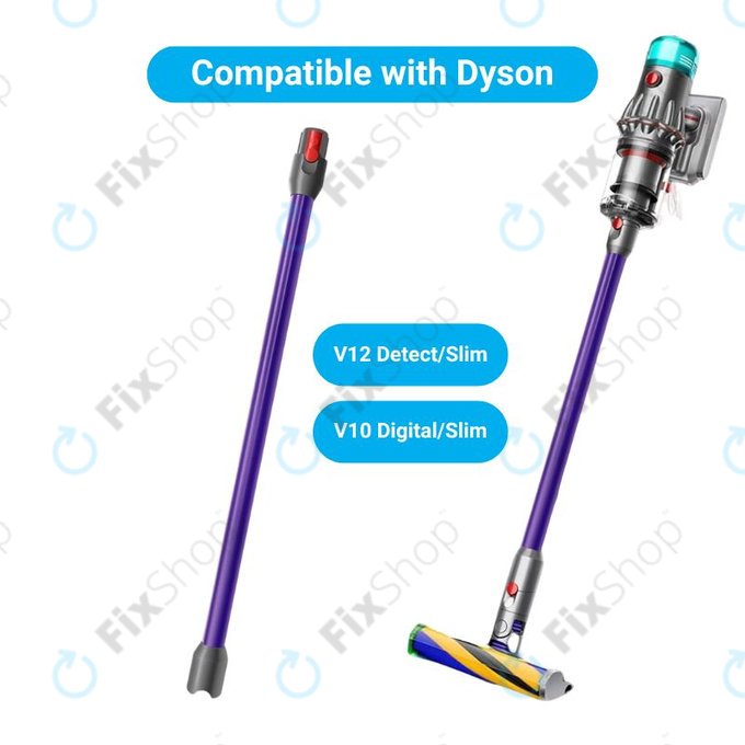 Dyson V12 - Sací Tyč (Fialová)