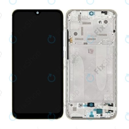Xiaomi Mi A3 - LCD Displej + Dotykové Sklo + Rám (More than White) TFT