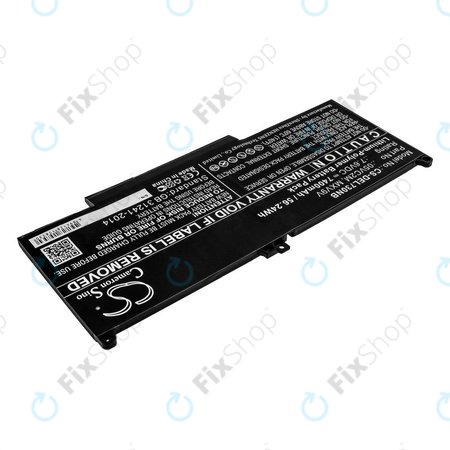 Baterie pro Dell Latitude 13 7300, 14 7400, 7400mAh, Li-Pol, 7.6V, 05VC2M, HQ