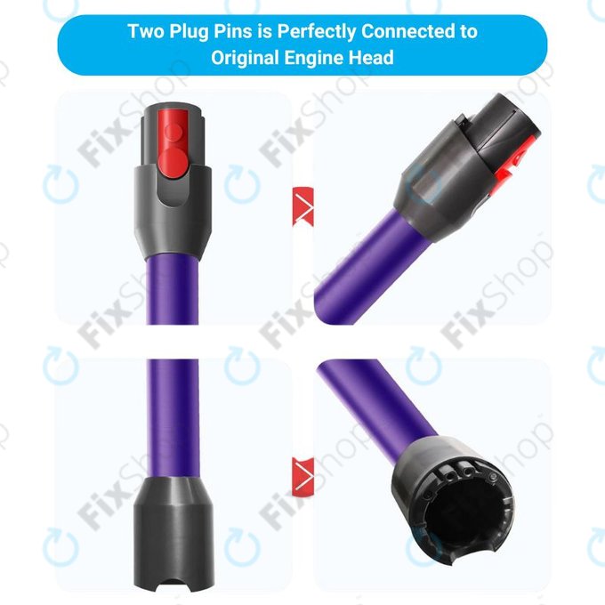 Dyson V12 - Sací Tyč (Fialová)