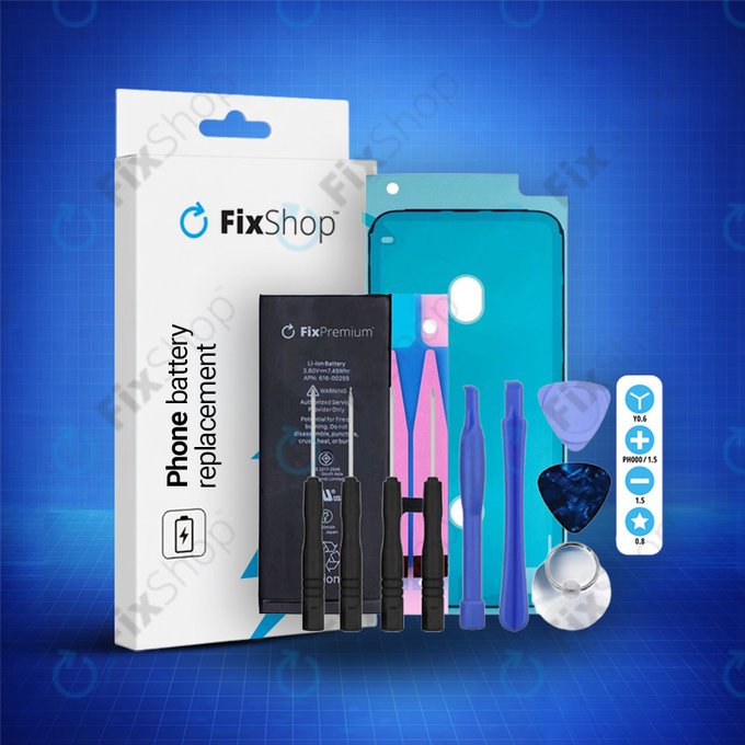 Apple iPhone 7 - Baterie 1960mAh FixPremium + Lepka pod Baterii + Lepka pod LCD + Set Nářadí - Multipack