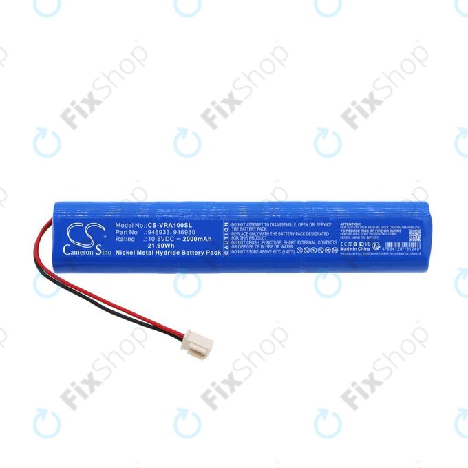 Baterie pro Velux Rollladen Antrieb, Solar Rollladen, 2000mAh, Ni-MH, 10.8V, 946933, HQ