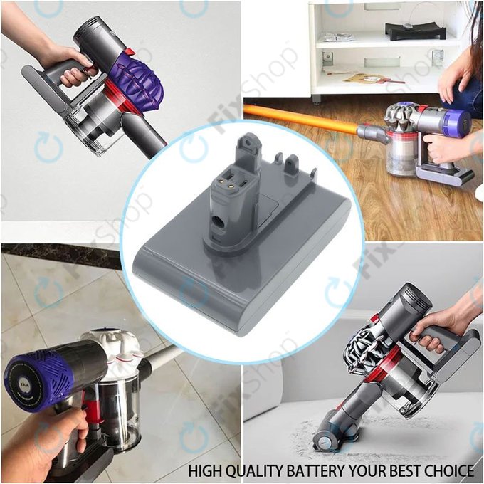 Baterie pro Dyson DC31, DC34, DC35, DC44, DC45, DC56, 1500mAh, Li-Ion, 22.2V, 965557-03, HQ