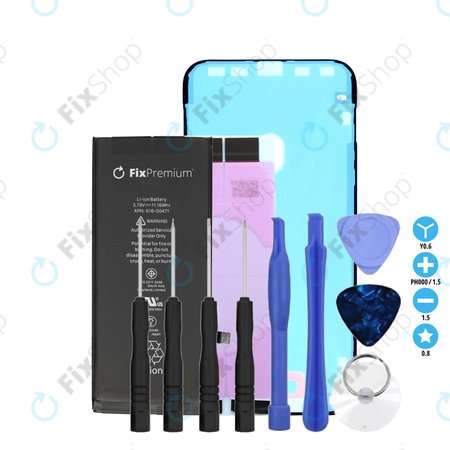 Apple iPhone XR - Baterie 2942mAh FixPremium + Lepka pod Baterii + Lepka pod LCD + Set Nářadí - Multipack