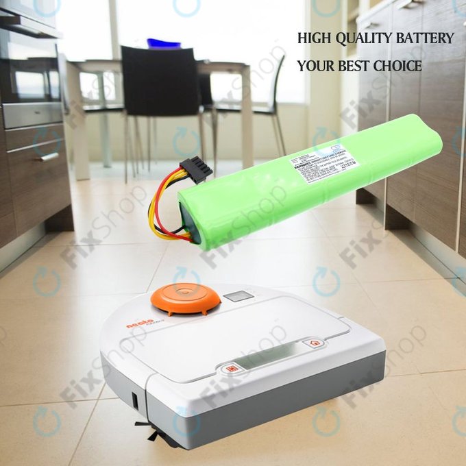 Baterie pro Neato Botvac 70, 75, 80, 85, 2000mAh, Ni-MH, 12V, NX2000SCx10, HQ