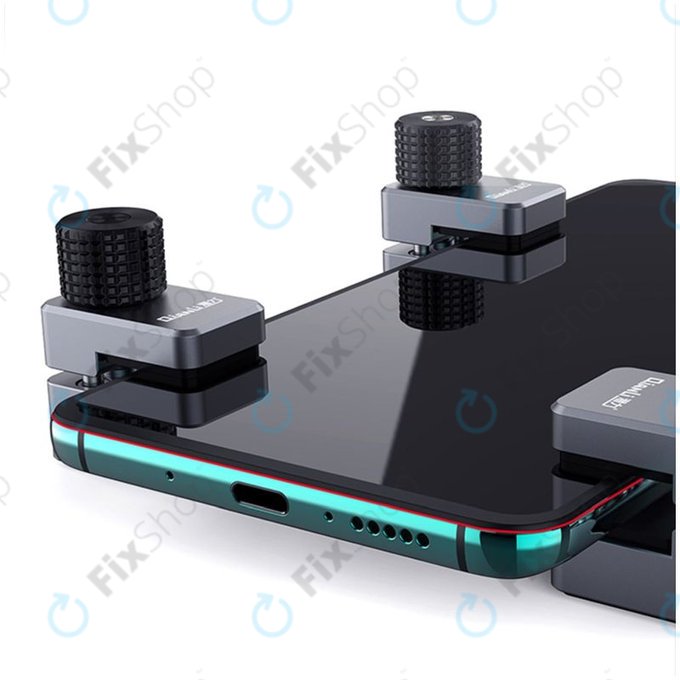 QianLi iClamp - Hliníková Svorka s Gumovou Výplní - Rozpětí 11mm (4ks)