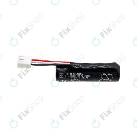 Baterie pro Ingenico IWL220, 255, 258, 280, Ingenico MOVE 2500, 3000, 3500, 3400mAh, Li-Ion, 3.7V, 295006044, HQ
