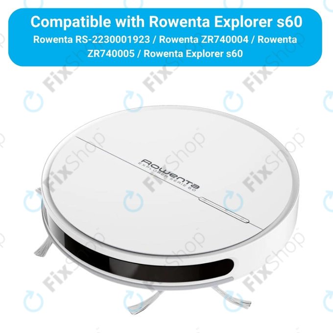 Sada náhradních dílů pro Rowenta Explorer s60 (2x Hlavní kartáč, 4x Filtr, 8x Boční kartáč, 4x Mopovací útěrka)